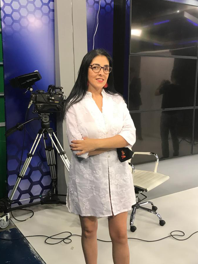 Ale Martell durante su trayectoria en medios